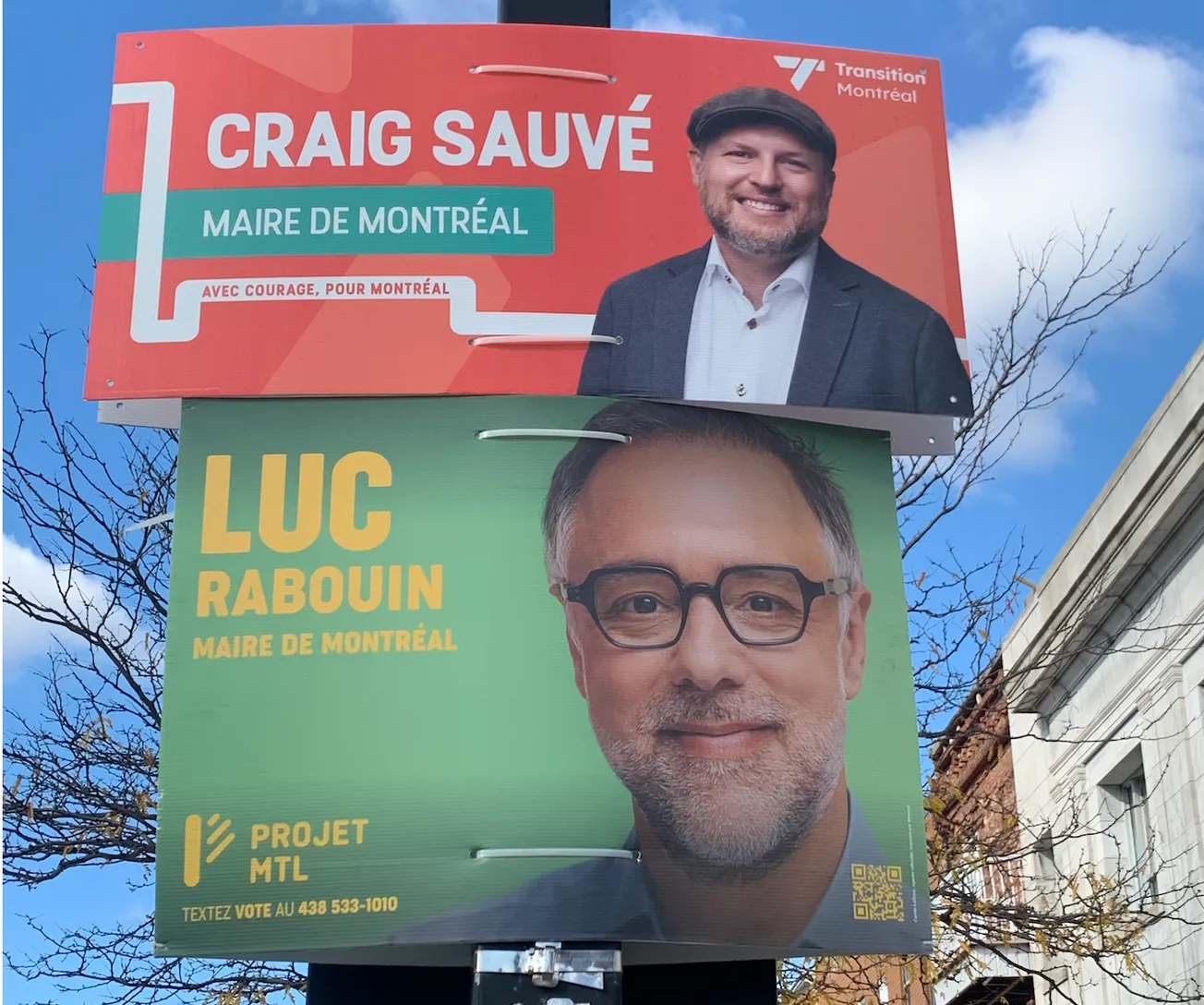 Who Is this Straphanger Voting for to be Montreal's Mayor?